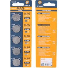 Derin Stok Mag Batteries MG-2016 CR2016 3 Volt Pil (5'li Blister Paket)