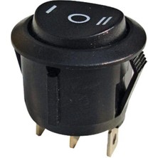 Derin Stok PM-31598 Yuvarlak Anahtar Üç Konumlu 1.0.2 Işıksız