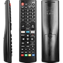 Derin Stok 3D Netflix - Tuşlu LCD LED Tv Kumanda