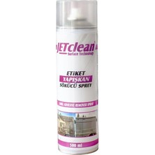 Derin Stok Jetclean Etiket Yapışkan Bant Sökücü Sprey 500ML