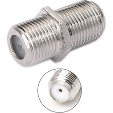 Derin Stok Herz Dişi-Dişi F Tipi Uydu Anten Kablosu Birleştirici (100 Adet)