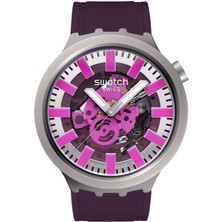 Swatch Audacious Acai SB07S120 Unisex Kol Saati