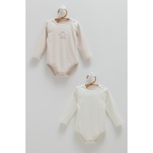 Caramell All Tıme Boy Bebek Çıtçıtlı Body-Ikili - Gri - 80-86 cm Gri