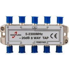 Derin Stok Digitürk 5-2150 Mhz 8 Yollu Switch Splitter