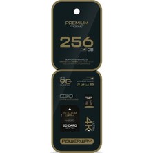 Derin Stok Powerway 256 GB 90MB/S Hızlı 4K Destekli Sdxc Hafıza Kartı