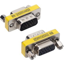 Derin Stok 15 Pin Erkek-Dişi Changer Çevirici Konnektör