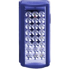 Derin Stok PM-21980 24 Ledli Şarjlı Işıldak (6V4A Akülü - Özellikli)