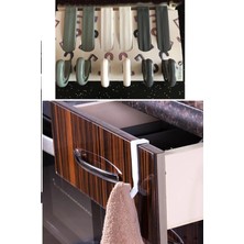 Derin Stok 6 Lı Çekmece- Havlupan Askısı Çok Amaçlı Askı Seti