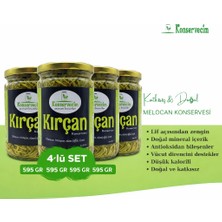 Konservecim Melocan (Diken Ucu, kırçan) konservesi. 595 gr, 4'lü set.