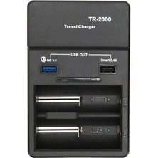 Derin Stok Liitokala TR-2000 Pil Şarj Cihazı