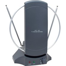 Derin Stok Uhf-Vhf Renkli Elektrikli Tv & Fm Üstü Anten DT-101