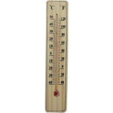 Derin Stok Ahşap Oda Sıcaklığı Sıcaklık Ölçümü Termometresi Küçük Boy