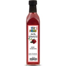 Famy %100 Doğal Fermante Gül Sirkesi 500 ml - Katkısız Geleneksel Cam Şişe