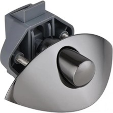 Babarvy Bas Aç Yarım Ay Dolap/çekmece Kilidi (Siyah)