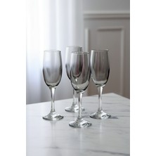 6’lı Şık Ince Cam Kahve Yanı Bardak Seti, Zarif ve Dayanıklı Tasarım