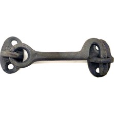 Nemere Antika Tarz Dekoratif Pirinç Çengeli - 8,5cm, Oksit