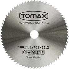 Derin Stok Ağaç Daire Testeresi (Elmassız) 115X1,2 Diş 80Z