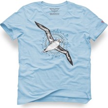 Tarrzzcom Unisex Tasarım T-Shirt Albatros Tasarım Tişört