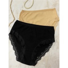 Zümral Style Kenari Dantelli Bato Kilot 3 Lü