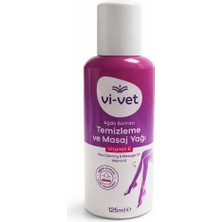 Vi-Vet Ağda Sonrası Temizleme ve Masaj Yağı 125 ml – Vitamin E Içeren Cilt Rahatlatıcı Bakım Yağı