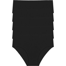 Tusebu Kadın Siyah Yüksek Bel Toparlayıcı Külot Esnek Dikişsiz Görünüm Günlük Iç Giyim