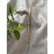 Stainles Steel Baget Taş Detay Bileklik