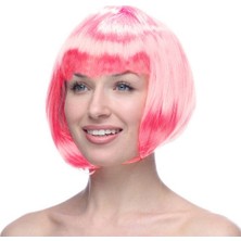 Practika Küt Peruk - Toz Pembe (Açık Pembe)