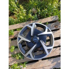 Yk Opel Astra / Corsa / Vectra / Meriva Uyumlu 15 Inç Jant Kapağı 4'lü Takım Amblem Hediyeli