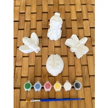 Perivar Prenses ve Tatlı Böcek Temalı Taş Boyama Seti | Tatlı Figürleri | Küçük Çocuklar İçin Yaratıcı Aktivite