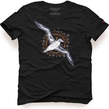 Tarrzzcom Unisex Tasarım T-Shirt Albatros Tasarım Tişört