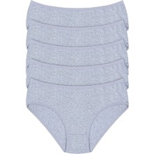 Tusebu Fitilli Yüksek Bel Kadın Külot 5'li Paket