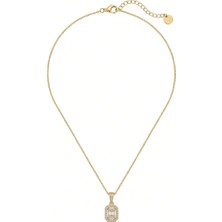 Altın Renkli Baget Kadın Kolye