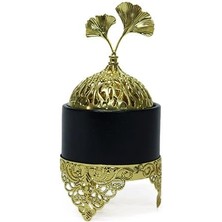 Derin Stok Buhurdanlık Altın Saray Metal Dekoratif Kaplama Kömürlü