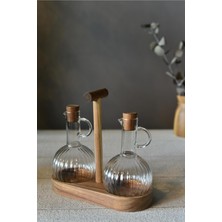 Şık Borosilikat Cam Yağlık Seti, Güvenle ve Estetikle Kullanım