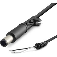Nemere Laptop Adaptör Dc Jack Kablosu 200W 7.4 x 5.0 mm Uyumlu 1.2 M - Siyah HDX5576