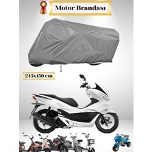 PINAXAR Motosiklet Brandası 245X150 Cm. Dış Etkenlere, Yağmur ve Toza Karşı Dayanıklı.