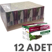 Nemere Yeşilçay (Yeşil Çay) Bitki Çayı 20 Sallama Poşet 12 Adet