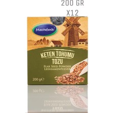 Nemere Keten Tohumu Tozu (200 Gr) X12 Adet