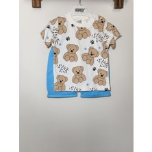 Diba Bebek Erkek Bebek Ayıcıklı 2'li Takım