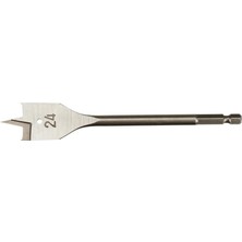 Derin Stok Yaprak Tip Ahşap Matkap Ucu 22X170MM - Hex Saplı