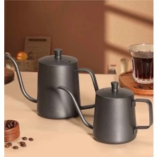 600ML Paslanmaz Çelik Filtre Kahve Demliği, Şık ve Kullanışlı Kahve Aracı