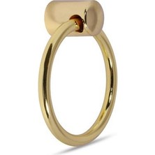 Ergün Store Halka Sarkaç Kulp Halka 6 cm Çekmece Dolap Mobilya Kulp Gold Renk