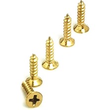 Derin Stok Klips, Menteşe, Ayak, Ysb Sac Vidası - 2,9x9,5mm Sarı, 100 Adet