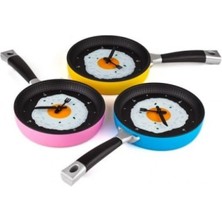 Derin Stok Yumurta Tavası Mutfak Saati