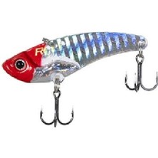 Ryuji Mirror Vib 9gr 4.7cm Vibrasyon Jig Yem Renk Red Flash