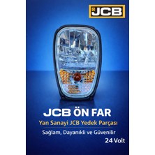 Jcb Ön Far 24 Volt Ampüllü 2016> Üstü Universal Yerli Üretim