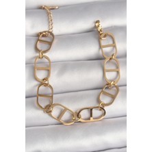 Sb Shopping Çelik Gold Renk Kadın Bileklik