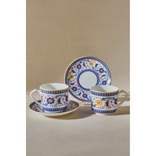 Iki Kişilik Ihlamur Fincan Takımı, 80 Ml, Şık ve Kullanışlı Tasarım