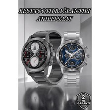 Derin Stok Suya Dayanıklı Dokunmatik Akıllı Saat Bluetooth 5.0, Sesli Asistan ve Sağlık Takibi