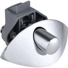 Babarvy Bas Aç Yarım Ay Dolap/çekmece Kilidi (Krom)